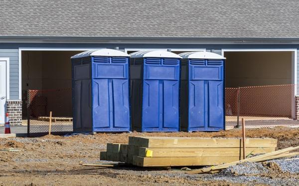 construction site portable toilets offers weekly cleaning and maintenance services for all of our portable toilets on construction sites